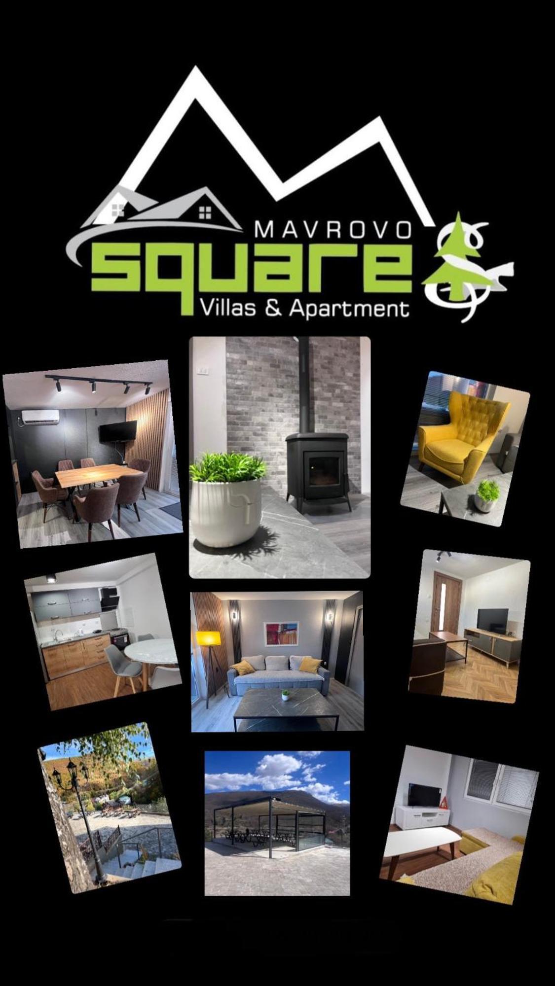 Mavrovo Square " Villas & Apartment " Экстерьер фото